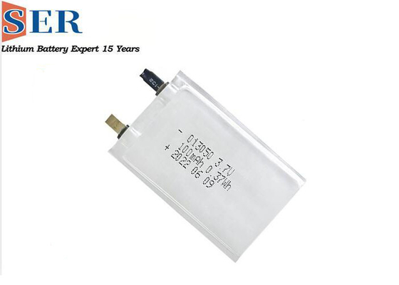 013050 Ultra İnce Pil 3.7v 100mah Şarj Edilebilir Lipo 3.7v Li-Ion Polimer Pil E - Kart için