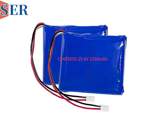 Özel tasarım CP405050-2S pil takımı 6.0V 2500mAh birincil lityum pil