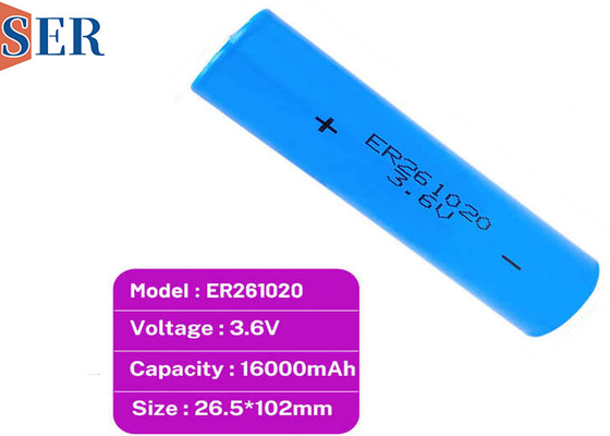 17000mAh 3.6V Li SOCL2 Pil ER261020 ER341245 ER321270 Elektronik Cihazlar İçin