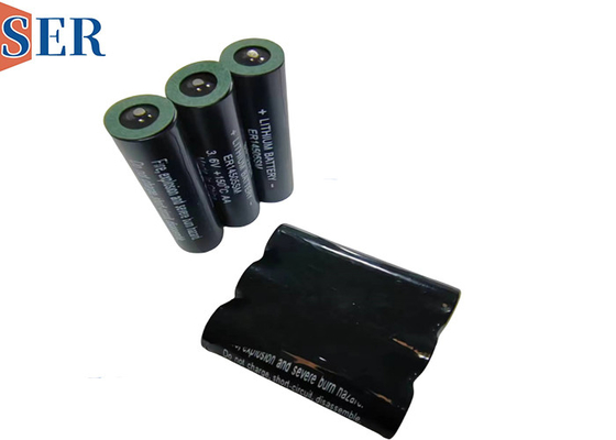 Yüksek Sıcaklık ER321250S 3.6V 28Ah 32127MR DD Boyut Li-SOCl2 Pil 165 Sıfır Değeri Aşağı delik cihazları için