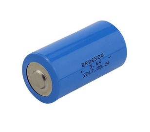 C Boyutu 3.6V Er 6500mAh ER26500M Lityum Birincil Pil