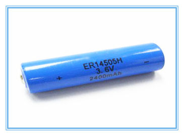Bobin Tipi Li SOCL2 Pil ER14505H AA 3.6V Terminal Sekmeleri ile Uzun Çalışma Ömrü