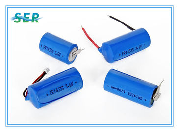 ETC OBU Li SOCL2 Pil ER14335 2/3AA 3.6 Voltaj 1700mAh 10 yıl Raf Ömrü