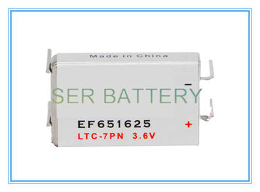 Su Sayacı Prizmatik Li SOCl2 Lityum Tiyonil Klorür Hücresi 3.6V LTC-7PN EF651625 Pil