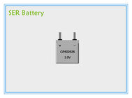 CP502525 3.0V İnce Esnek Pil, RFID / Elektronik Oyuncak için Düz Lityum İyon Pil Paketi