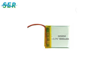 Koruma Levhası ile Yüksek Kapasiteli Lityum Polimer Pil Lipo 505050 3.7V Şarj Edilebilir