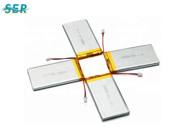 3.7v Şarj Edilebilir 2000mah Lityum Polimer Pil 604080 Güç Bankası İçin Kare Şekli