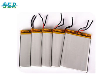 3.7v Şarj Edilebilir 2000mah Lityum Polimer Pil 604080 Güç Bankası İçin Kare Şekli