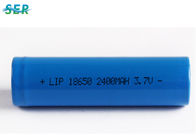 Kararlı Güvenli Lityum İyon AA Pil, 18650 Lityum İyon Şarj Edilebilir Hücre 3.7V 2400mah