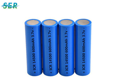 AA Boyutlu Lityum İyon Şarj Edilebilir Pil Paketi 14500 3.7v 700mah Elektrikli Diş Fırçası için