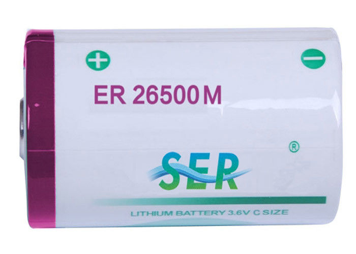 ER26500M Li SOCL2 Pil Yüksek Darbe Akımı ile Yüksek Güç Tipi ER C Boyutu