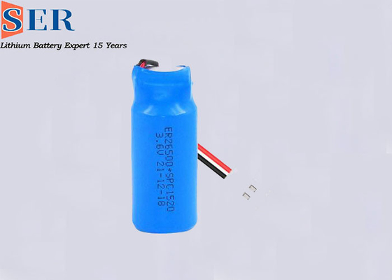 3.6V Er26500 SPC1520 Li Socl2 Birincil Lityum Pil IOT Ölçer İçin Şarj Edilemez 8500mAh
