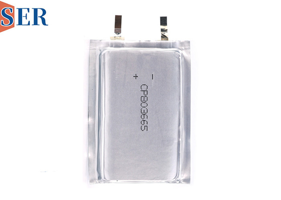 SER CP803665 Limno2 Ultra İnce Pil 3.0V Birincil Yumuşak Paket Lityum Manganez Pil