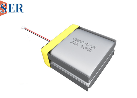 CP505050-2S LiMnO2 Lityum Manganez Yumuşak Paket Pil CP1005050-2S 6.0V 6000mAh