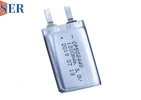 CP502440 LiMNO2 Lityum Manganez Dioksit Malzemeli Ultra İnce Pil