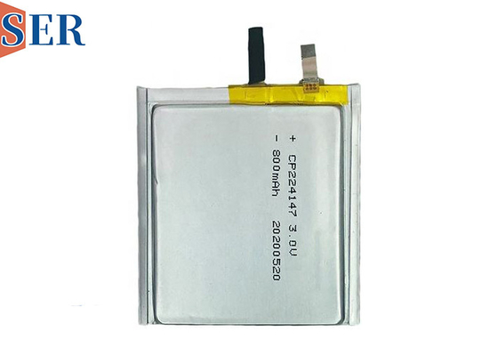 CP224147 Prismatik Ultra İnce Pil 3.0V 750mAh Birincil Akıllı Kart Pil
