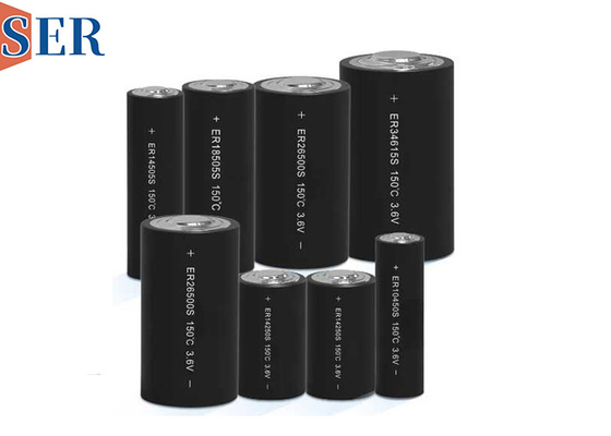 3.6V ER34615 Öz Yaşam Hızı MWD LWD için % 2 Li SOCL2 Pil