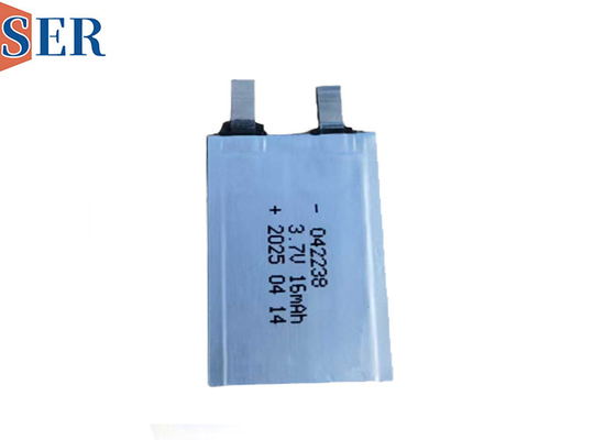 Özelleştirilen Şarj edilebilir Ultra İnce Lityum Polimer Pil 042238 Lipo Pil Hücreleri Lipo Polimer Piller