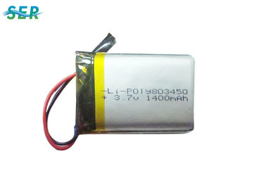 Düz Hücreli 3.7 V 1500mah Lipo Pil 803450
