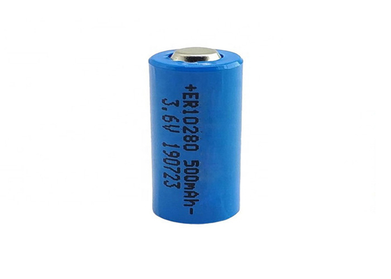 ER10280 500mAh Tel lityum socl2 pil 3,6 v Lityum Tiyonil Klorür