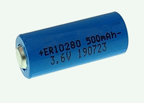 Askeri Radyo için ER10280 Li SOCL2 Pil 500mAh Tel Lityum Tiyonil Klorür