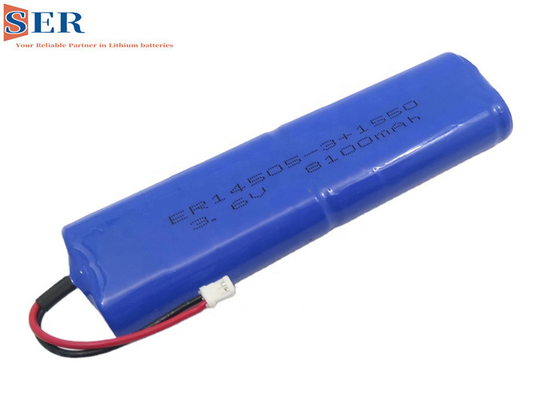 ER14505-3P 3.6V 8100mAh LiSOCL2 Pil, JST Konnektörlü SPC1550 Kondansatör