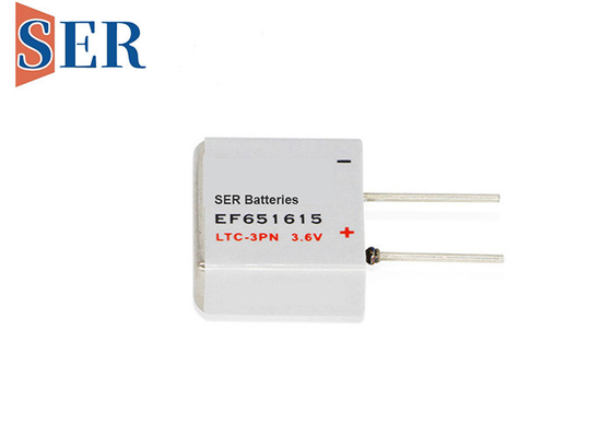 4 U Lehim Pimli 400mAh EF651615 Prizmatik Li SOCL2 Pil