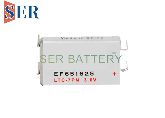 EF651625 3.6Volt LISOCL2 Prizmatik Pil LTC-3PN Pin Terminalli