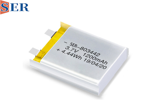 OEM 3.7V 7.4V 11.1 Volt Li İyon Polimer Pil 1200mAh Lipo Cell 803442