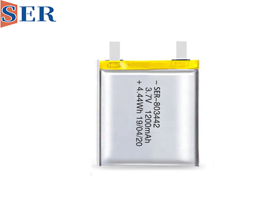 OEM 3.7V 7.4V 11.1 Volt Li İyon Polimer Pil 1200mAh Lipo Cell 803442