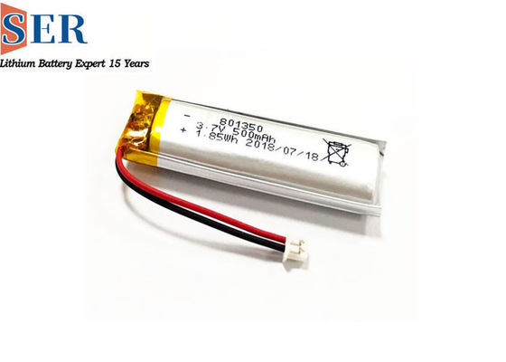 Kriyojenik Düşük Sıcaklıklı Lityum Polimer Pili Özelleştirin 3.7V 7.4V 150mAh LP801350 Lityum Li PO Hücresi